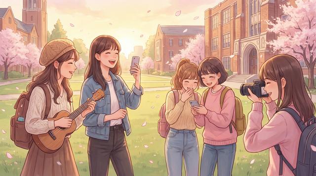 搜同网草坪音乐会：校园民谣传媒记录
